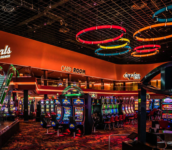 Gaming floor showing slots at the Casino at Dania Beach