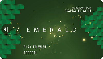 The Casino at Dania Beach Emerald players card
